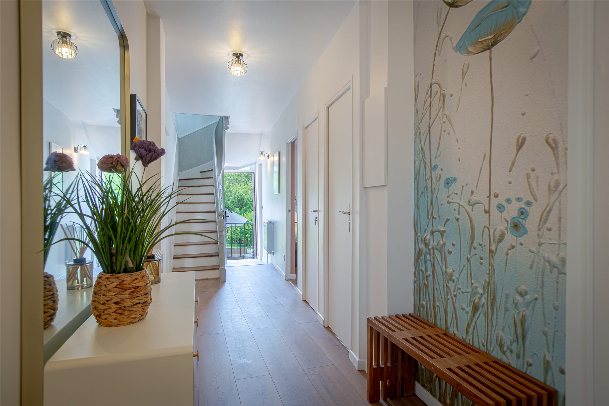Corridoio e scala di Maison L'Escale