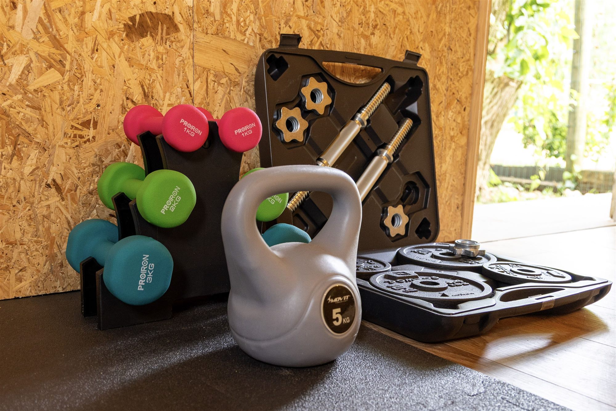 Detail des Fitnessraums von Maison L'Escale